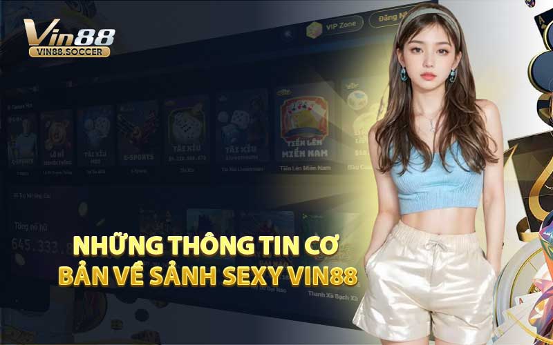 Những Thông Tin Cơ Bản Về Sảnh Sexy VIN88